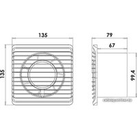 Осевой вентилятор airRoxy PEN HS 100