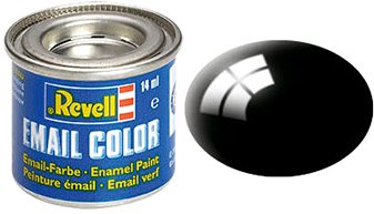 Краска для моделей Revell Email Color 32107 (черный глянцевый, 14 мл)