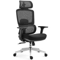Офисное кресло SitUp Garfild Chrome (сетка Black/ткань Black) в Солигорске