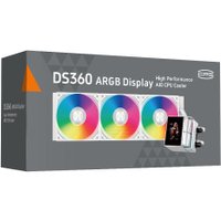 Система жидкостного охлаждения для процессора PCCooler DS360 ARGB Display (белый)