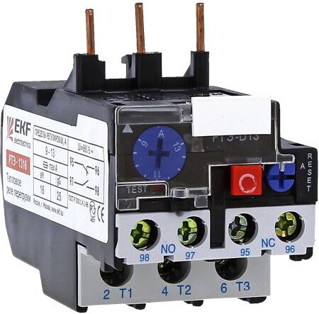 

Реле тепловое EKF PROxima РТЭ-1305 0.63-1А rel-1305-0.63-1