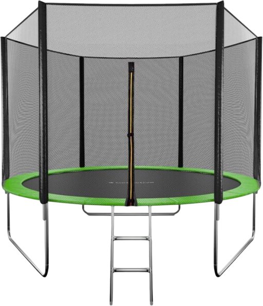 

Батут GetActive Jump 10FT - 305 см с лестницей, внешней сеткой (зеленый)