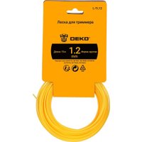 Леска для триммера Deko L-TL12 084-2030