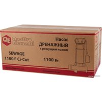 Фекальный насос Quattro Elementi Sewage 1100F Ci-Cut