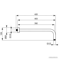 Душевая система  Ideal Standard Ceratherm Navigo A7773AA