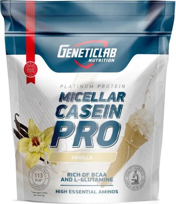 

Казеин Geneticlab Casein Pro (1000 г, ваниль)