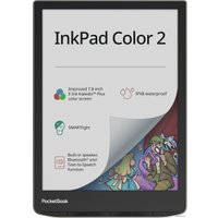 Электронная книга PocketBook 743C InkPad Color 2 (черный/серебристый)