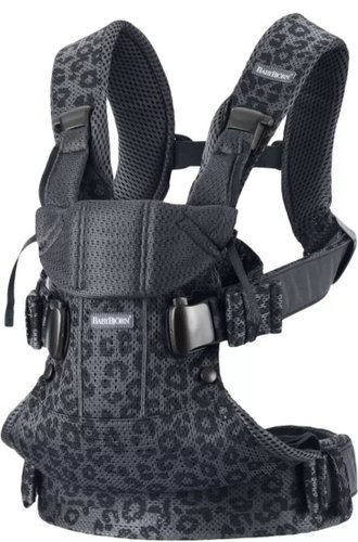Рюкзак-переноска BabyBjorn One Air Mesh 0980.78 (anthracite/leopard)