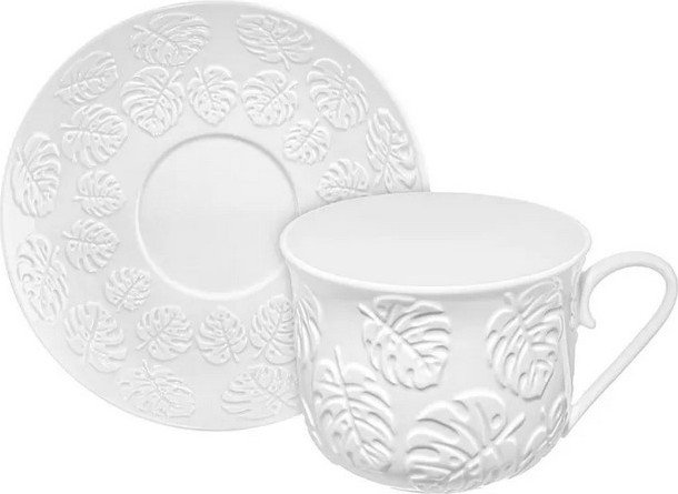 

Чашка с блюдцем Elan Gallery Тропики 950447