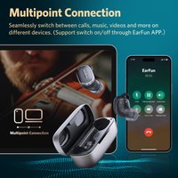Наушники EarFun Free Pro 3 (темно-коричневый)