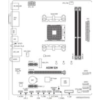 Материнская плата Gigabyte A520M S2H (rev. 1.0)