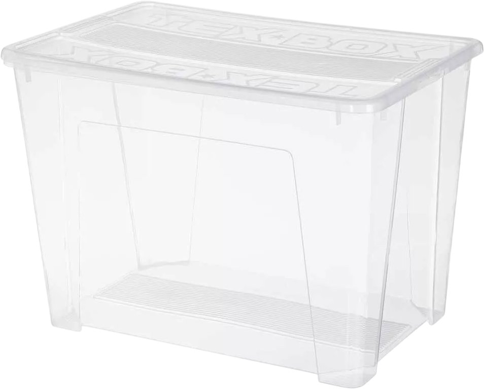 

Ящик для хранения Econova Tex-Box 70 л 434207401 (бесцветный)