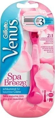 

Бритвенный станок Gillette Venus Spa Breeze 2 сменные кассеты с гелем