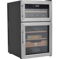 Винный шкаф-хьюмидор ZUGEL ZTH80DX Dual Zone