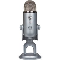 Проводной микрофон Blue Yeti (серебристый)