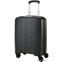 Чемодан-спиннер Verage Diamond 55 см (черный матовый)