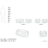 Фигурка для сада Berkano Polysquare 210_014_17 (синий) в Орше