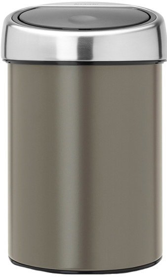 

Мусорное ведро Brabantia Touch Bin 3 л (платиновый/стальной)