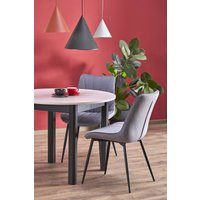 Кухонный стол Halmar Ringo 102-142/102/76 (кашемир/черный)