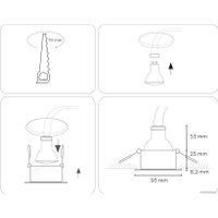 Точечный светильник Ambrella light IP Protect TN111