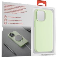 Чехол для телефона uBear Touch Mag Case для iPhone 13 Mini (светло-зеленый)