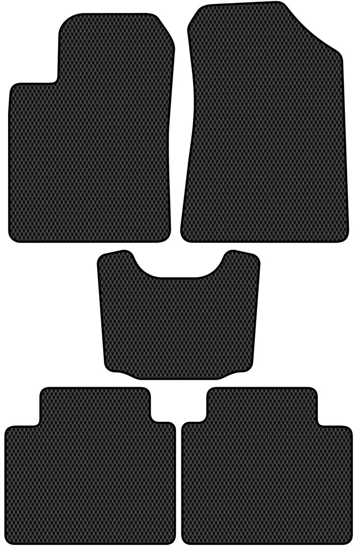 

Комплект ковриков для авто Alicosta Hyundai Grandeur IV (седан / TG) 2005 - 2009 (черный, ромб)