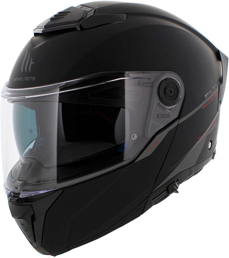 

Мотошлем LS2 Atom 2 SV Solid (L, матовый черный)