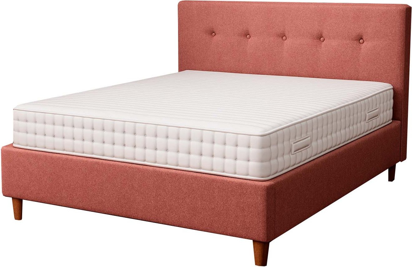 

Кровать Sonit Mira 120x200 велюр River (07 пыльная роза)