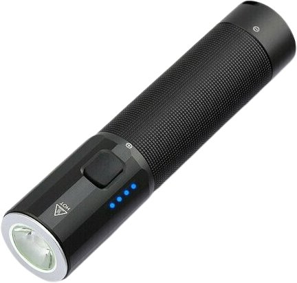 

Фонарь NexTool Outdoor Strong Light Small Straight Flashlight (черный)