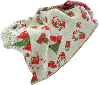 Плед Беларускі лён 130x100 20С113-ШР/у./л.с.уп. (2 727-Эльфы/сорт 1)