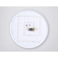 Припотолочная люстра Ambrella light Orbital FZ1326 BK/LWD (черный/светлое дерево)