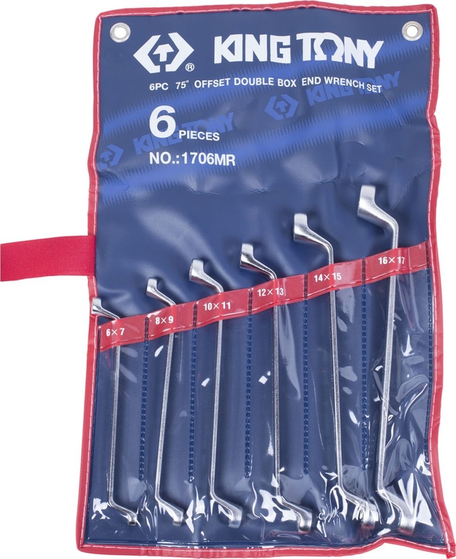 

Набор ключей King Tony 1706MR (6 предметов)