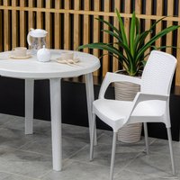 Кресло Альтернатива Прованс М6325 (белый)