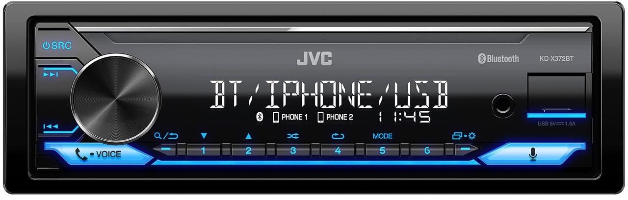

USB-магнитола JVC KD-X372BT