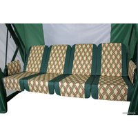 Садовые качели Arno-Werk Оазис Люкс Плюс 2016-КД-40/Л+ (зеленый)