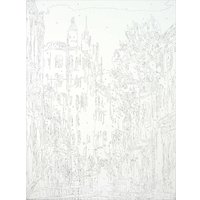 Картина по номерам Феникс+ Москва. Арбат 67940