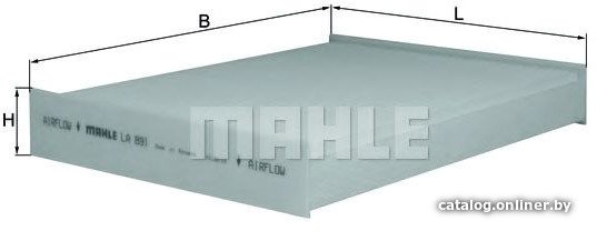 

Салонный фильтр Mahle Knecht LA891