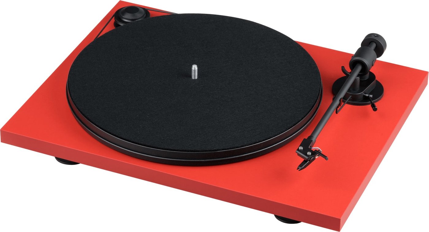 

Виниловый проигрыватель Pro-Ject Primary E Phono (красный)