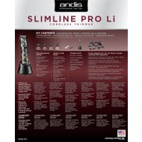 Триммер для бороды и усов Andis Slimline Pro Li T-Blade - Andis Nation