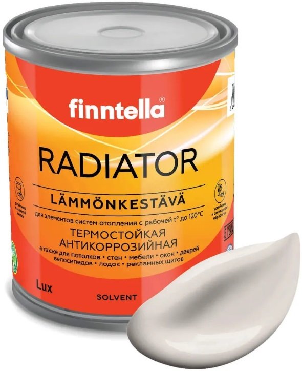 

Краска Finntella Radiator Sifonki F-19-1-1-FL077 0.9 л (бежевый)