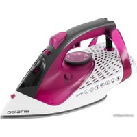 Утюг Polaris PIR 2860AK 3m (черный/розовый) в Бресте