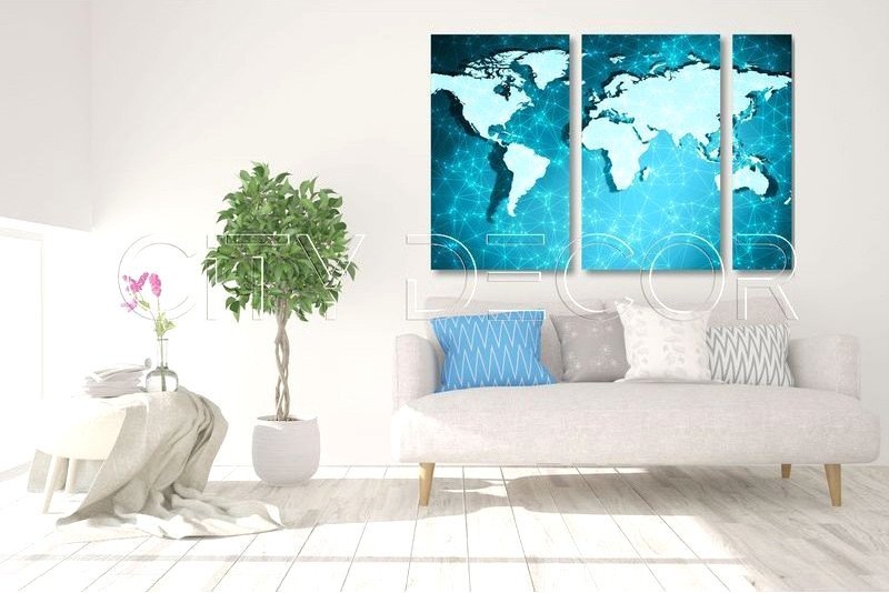 

Модульная картина Citydecor Цветы/Растения 1.112 90x60 см