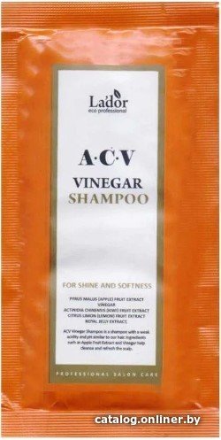 Шампунь La'dor Acv Vinegar Shampoo с яблочным уксусом (10 мл)