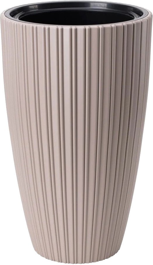 

Вазон Form-Plastic Mika Slim FP-5105-051 (серо-бежевый)