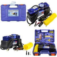 Автомобильный компрессор Nova Bright АС-625 Tornado (двухпоршневой, пластиковый кейс)