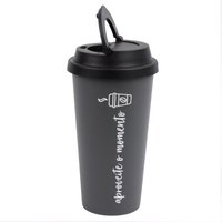 Стакан Darvish С крышкой SR-H-1664-5 (серый)