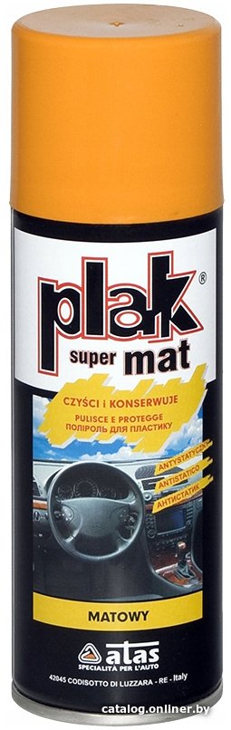 ATAS Полироль Plak Supermat 200 мл (папайя)