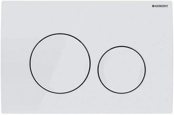 Панель смыва Geberit Delta 20 115.127.11.1 (альпийский белый)