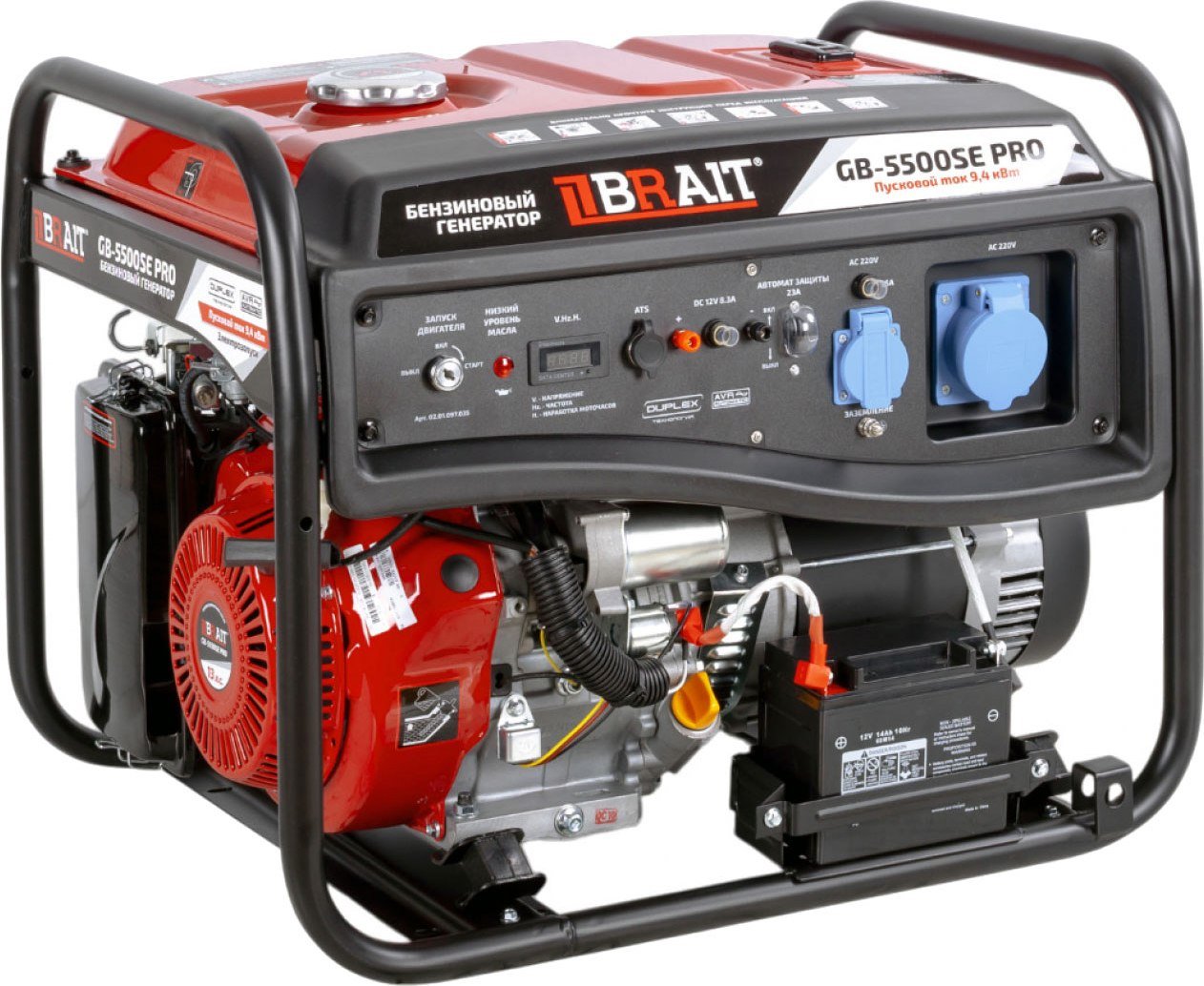 

Бензиновый генератор Brait GB-5500SE PRO