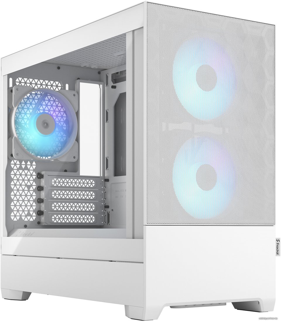 Корпус Fractal Design Pop Mini Air RGB White TG Clear Tint FD-C-POR1M-01